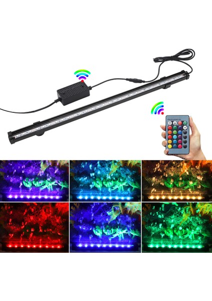 Uk-41.5cm Tarzı LED 7 Renk Değişen Akvaryum Işığ cm Daldırma Hava Kabarcık Lambası Su Bitkisi Işığ Balık Tankı Için (Yurt Dışından) fırsatları