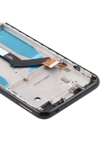 Motorola Moto One (P30 Play) Sayısallaştırıcı Için Tft LCD Ekran Çerçeveli Tam Yerleştirme (Siyah) (Yurt Dışından)