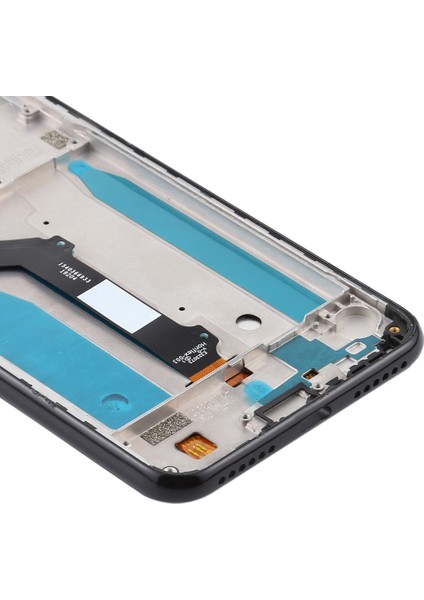 Motorola Moto One (P30 Play) Sayısallaştırıcı Için Tft LCD Ekran Çerçeveli Tam Yerleştirme (Siyah) (Yurt Dışından)