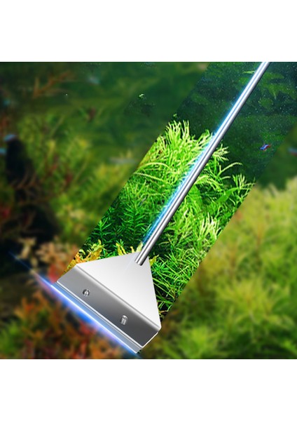 B- 90CM Tarzı Paslanmaz Çelik Akvaryum Balık Tankı Yosun Kazıyıcı Bıçak Sucul Bitki Ot Temizleme Çoklu Araç Temizleyici Kiti Seti (Yurt Dışından) fırsatları