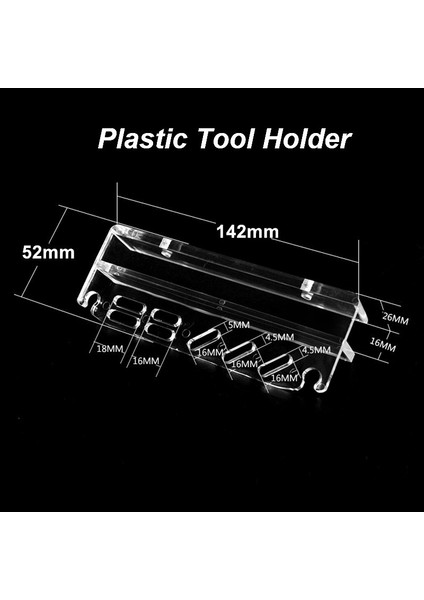 Plastik Tutucu Tarzı 1 Parça Akvaryum Temizleyici Düz Eğri Cımbız Veya Yosun Temizleyici Balık Tankı Akvaryum Bitki Aracı Veya Cımbız Temizleme Aracı Rafı (Yurt Dışından)