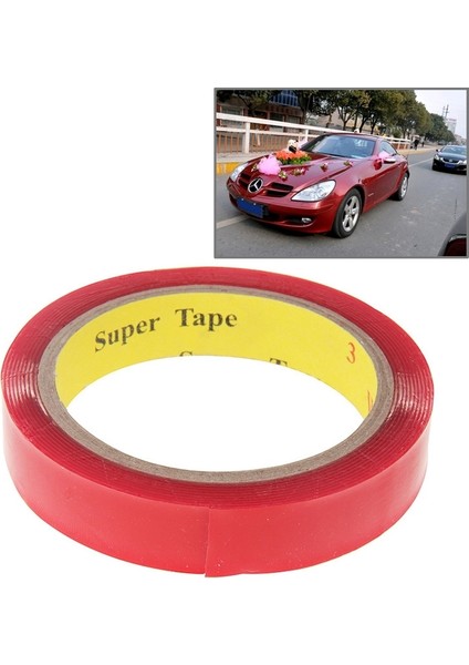 Evrens Şeffaf Çift Taraflı Yapışkan Bant (Yurt Dışından)