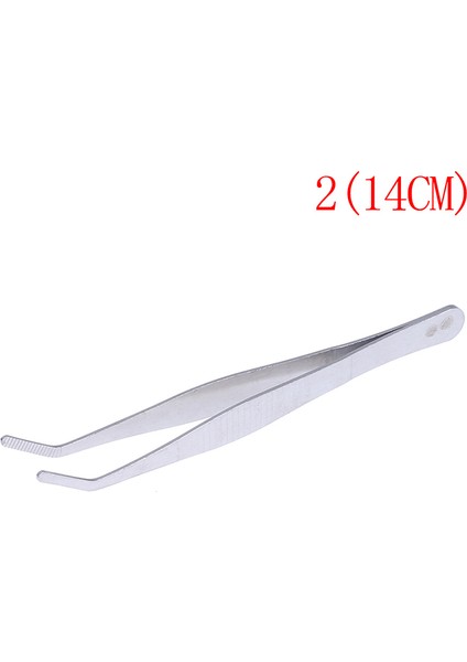 14CM Tarzı Paslanmaz Çelik Akvaryum Temizleme Araçları Dirsek Cımbızı Antistatik El Aracı Net Klip Aracı cm (Yurt Dışından)