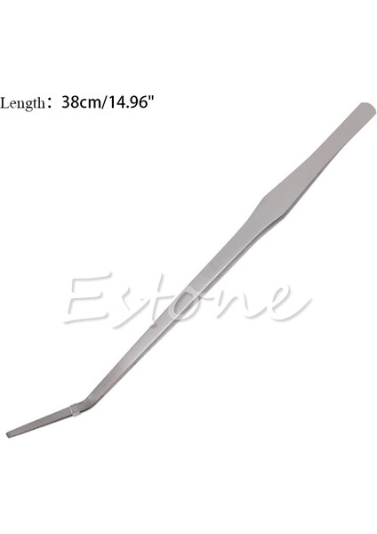 Dirsek Stili 48CM Akvaryum Canlı Tank Eğimli Bitki Uzun Maşa Paslanmaz Çelik Maşa cm (Yurt Dışından) fırsatları