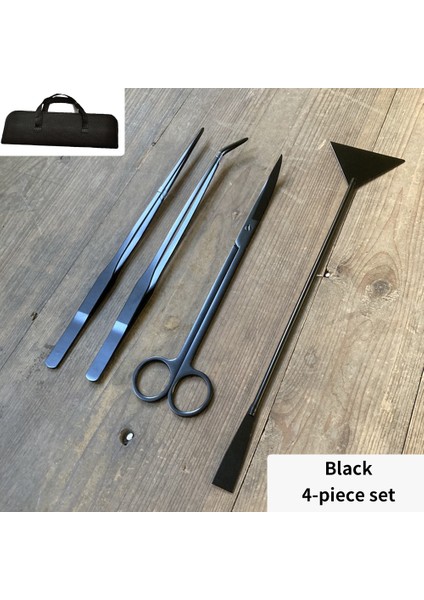 B2 Stili Akvaryum Temizlik Araçları Seti Bitki Cımbızları Paslanmaz Çelik Aracı Kiti Balık Tankı Aksesuarı Temizlik Aracı (Yurt Dışından)