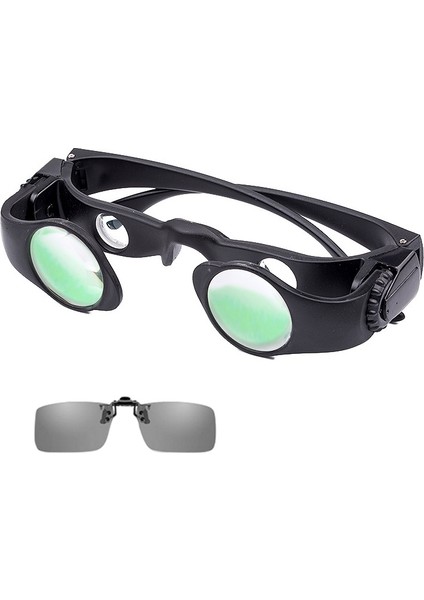 8x Fishing Binoculars ,style: Tescope+Gray Clip (Yurt Dışından)