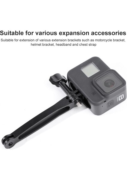 Gopro Için 8.8cm Alüminyum Uzatma Kol Kavrama Uzatma (Yurt Dışından) indirimleri