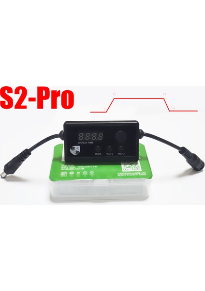 S2-Pro Stili Akıllı LED Zamanlayıcı Kontrol Cihazı Sonsuz Değişken Dimmer Güneş Batış Modeliyle Uyumlu LED Aydınlatma (Yurt Dışından)