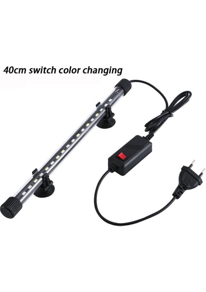 10 Stili Yazın Akvaryum LED Balık Tankı Lambası Su Geçirmez Işık Akvaryum Dekoratif Yüksek Frekanslı Cam Daldırma Lambası Bitki Büyüme Lambası cm (Yurt Dışından)
