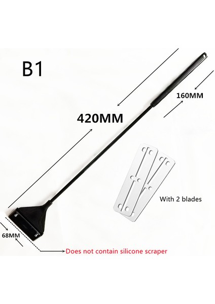 D Stili Paslanmaz Çelik Akvaryum Yosun Temizleyici Balık Tankı Kazıyıcı Bıçak Sucul Bitki Ot Çözme Araçları Temizlik Kiti Seti (Yurt Dışından)