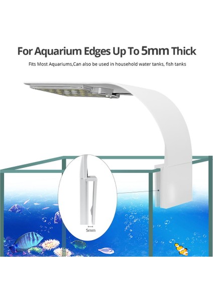 X9-Mavi-Beyaz Stili LED Balık Tankı Sulu Manzara Işıkları Klipsli Akvaryum Lambası Su Bitkisi Su Yosunu LED Büyüme Işığı Su Geçirmez (Yurt Dışından) indirimleri