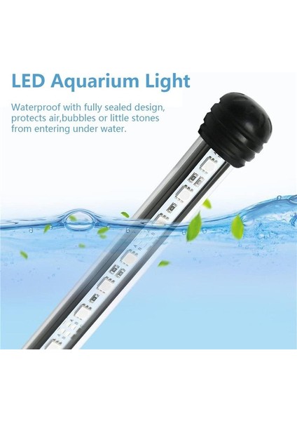 62CM Tarzı cm Akvaryum Işık Bitki Lambası 220V Rgb LED Akvaryum Balık Tankı Işık Bluetooth Uygulama Kontrolü Sualtı Balık Lambası (Yurt Dışından) fırsatları