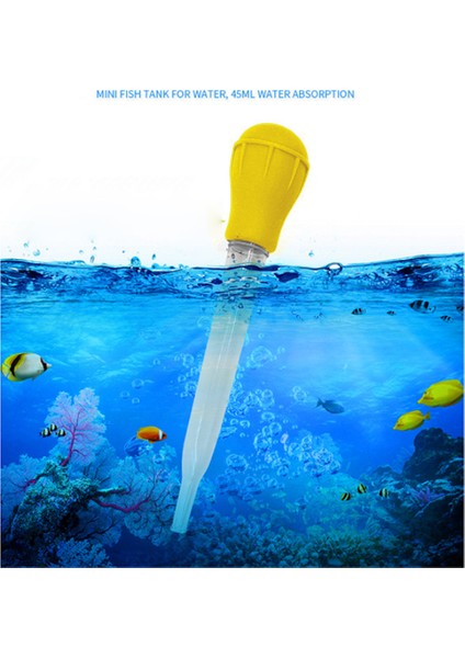 50ML Mavi Stil Akvaryum Temizleyici Pompa ml cm Malzeme Tüp Temizleme Aracı Pipet Balık Tankı Sifon Pompa Su Değiştirme Akvaryum Pipet Mangal (Yurt Dışından) indirimleri