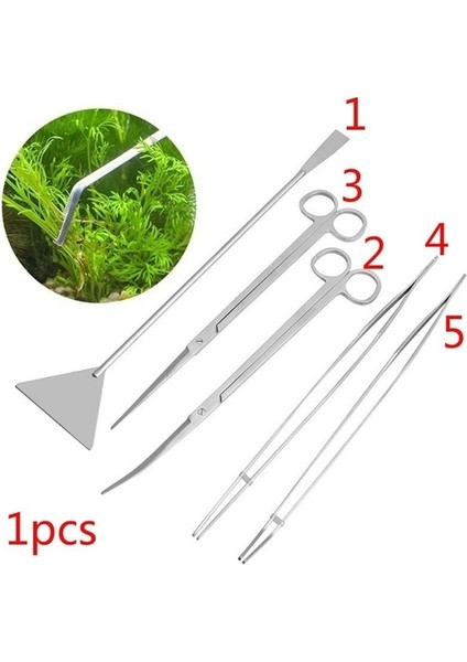 No.2 Tarzı Paslanmaz Çelik Akvaryum Canlı Bitki Balık Tankı Araçları (Yurt Dışından) fiyatları