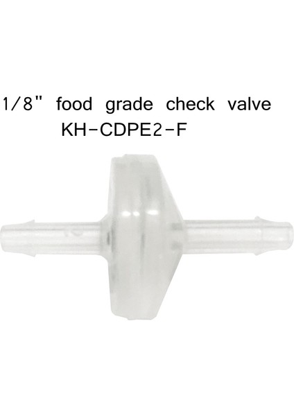 Kh-Cdpe2-F Stili Gıda Sınıfı Kontrol Valfi Plastik Kontrol Valfi Geri Akış Valfi Için Dgozone'ye > E-Ticaret Ürün Başlığı: Gıda Sınıfı Kontrol Valfi Plastik Geri Akış Valfi (Yurt Dışından)