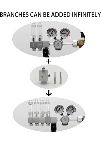 Şant Tarzı G5-8 Akvaryum Co2 Regülatörü Basınç Azaltma Valfi Balon Metre Solenoid Valf Co2 Kontrolü Bipolar Basınç Düzenleme (Yurt Dışından) fırsatları