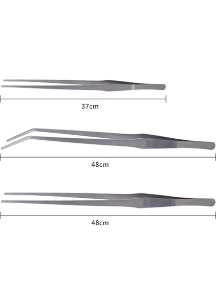 48CM Kavisli Kelepçe Stili M Beden 27 cm Akvaryum Canlı Tank Düz Eğri Bitki Cımbız Uzun Maşa Bitki Karides Mercan Paslanmaz Çelik Cımbız (Yurt Dışından) fırsatları
