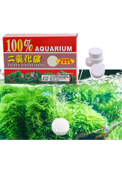 1 Paket Stili Akvaryum Bitkisi Co2 Gübre Tabletleri Balık Tankı Karbondioksit Salınım Tableti Su Bitkisi Çim Büyümesi Için Akvaryum Aksesuarları (Yurt Dışından) fiyatları