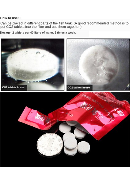 1 Paket Stili Akvaryum Bitkisi Co2 Gübre Tabletleri Balık Tankı Karbondioksit Salınım Tableti Su Bitkisi Çim Büyümesi Için Akvaryum Aksesuarları (Yurt Dışından) indirimleri
