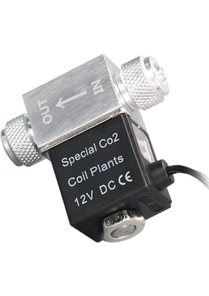 Ab-1 Tarzı Akvaryum Co2 Sistemi Regülatörü Için 12V Çıkışlı Solenoid Valf Bağlantı Tüpü Kabarcık Sayacı Çift Başlı Gürültüsüz Düşük Sıcaklık (Yurt Dışından)