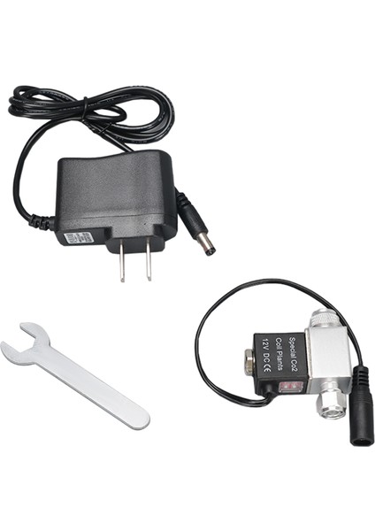 Ab-1 Tarzı Akvaryum Co2 Sistemi Regülatörü Için 12V Çıkışlı Solenoid Valf Bağlantı Tüpü Kabarcık Sayacı Çift Başlı Gürültüsüz Düşük Sıcaklık (Yurt Dışından)