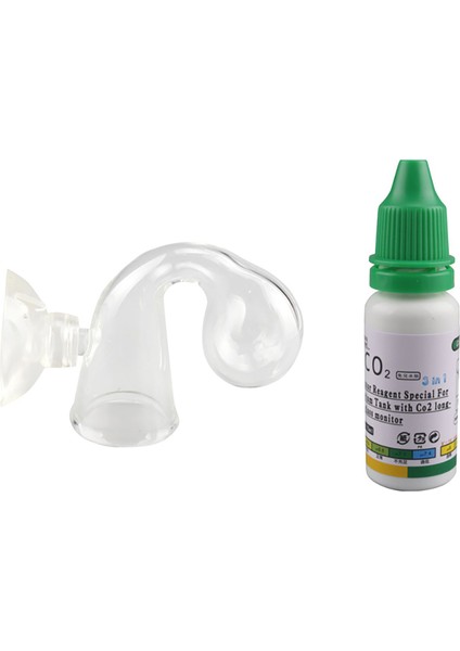 No.2 Tarzı 15ML 15ML Co2 Gösterge Çözeltisi Ph Uzun Süre Gösterge Monitör Tester Balık Tankı Co2 Monitör Cam Damlalık Denetleyici ile Kullanılan (Yurt Dışından)