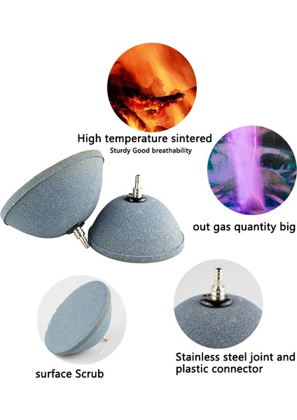 1 Adet Tarzı No.5 Boyutu Balon Taşı Aerator Akvaryum Balık Tankı Pompa Hidroponik Oksijen Plakası Mini Hava Pompası (Yurt Dışından) modelleri