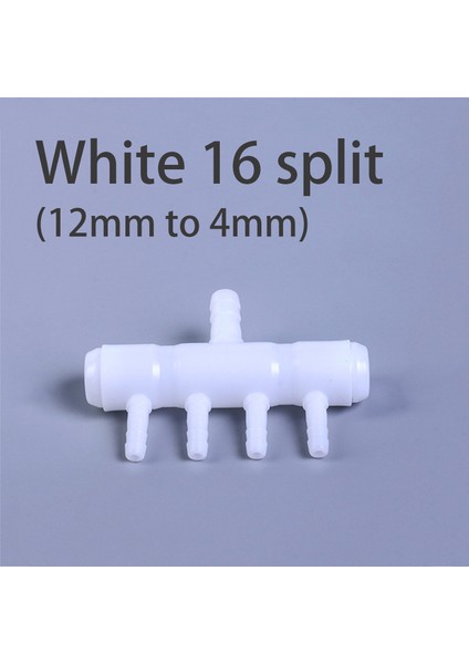 16 Bölünmüş 12 Mm'den 4 Mm'ye Kadar Stil 1 Adet Akvaryum Malzemeleri Havalandırma Pompası Splitter Balık Tankı Oksijen Pompası Aeratör Ek Aksesuarları (Yurt Dışından)