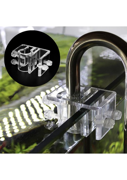 Akrilik 4 Adet Tarzı Paslanmaz Çelik Akrilik Balık Tankı Giriş ve Çıkış Su Boru Sabitleme Klipsi mm Boru Çapı (Yurt Dışından) fırsatları