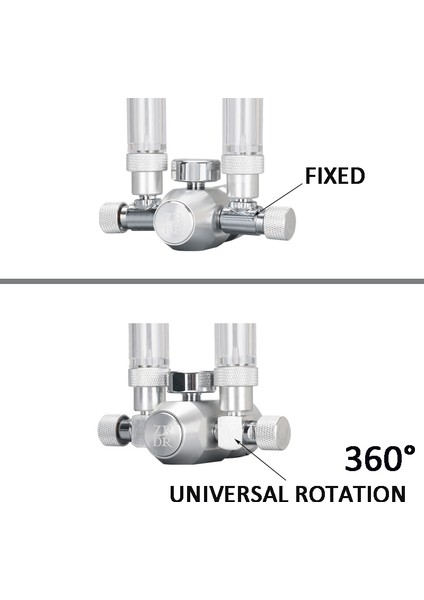 R101 Stili CGA320 Balık Tankı Co2 Regülatörü, 360° Ince Ayar Vanası, Kabarcık Sayacı Solenoid Valf Grubu, Karbondioksit Basınç Düşürücü Vana - (Yurt Dışından) indirimleri