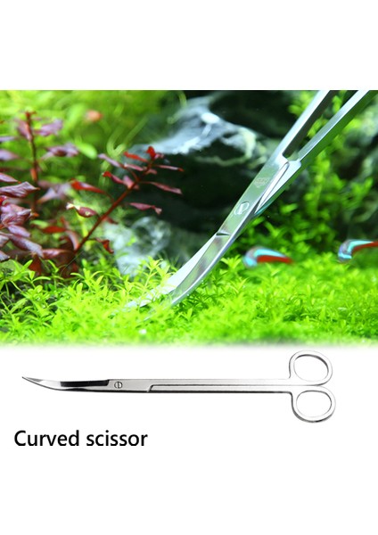 4 Adet-Set Tarzı Akvaryum Tankı Aracı Kiti Aquascaping Balık Tankı Suda Yetiştirilen Bitkiler Uzun Cımbız Paslanmaz Çelik Bakım Aracı (Yurt Dışından) fırsatları