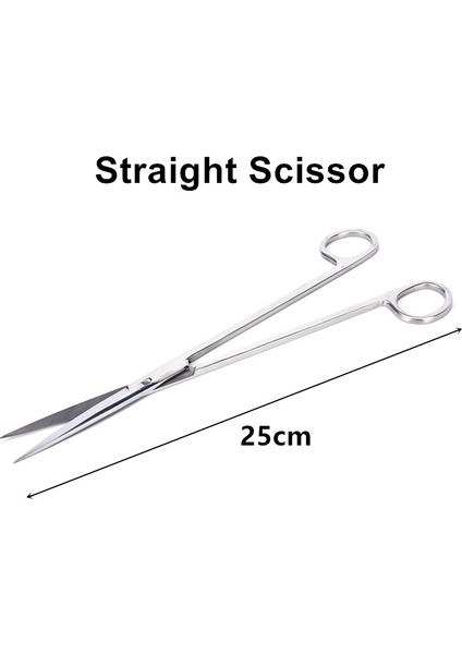 Düz Makas Stili Akvaryum Maşası Veya Temizleyici Veya Temizlik Aracı Depolama Tutucu Balık Tankı Su Bitkisi Aracı Akvaryum Aksesuarları (Yurt Dışından)