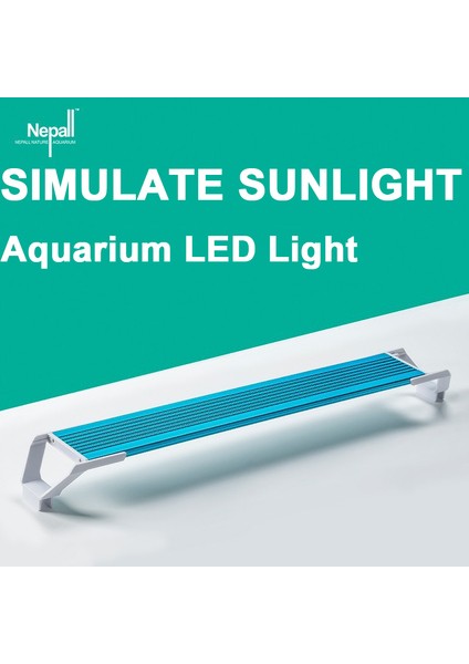 A221 Stili Nepal Balık Tankı Lambası Su Ot Lambası LED Tam Spektrumlu Akvaryum Wrgb Ot Tankı Işığı Küçük Alg Lambası Aydınlatma Xiaomi (Yurt Dışından) fiyatları