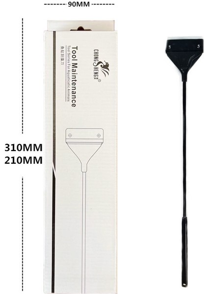 Bir Stil Paslanmaz Çelik Akvaryum Yosun Temizleyici Balık Tankı Kazıyıcı Bıçak Sucul Bitki Ot Çözme Araçları Temizlik Kiti Seti (Yurt Dışından) fırsatları