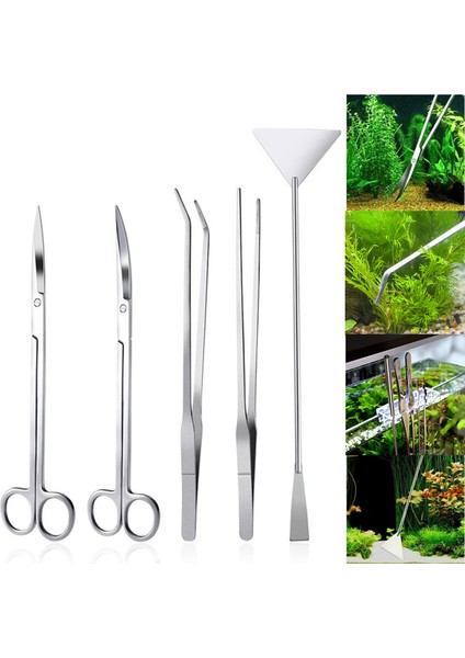 Düz Makas Stili Akvaryum Maşası Veya Temizleyici Veya Temizlik Aracı Depolama Tutucu Balık Tankı Su Bitkisi Aracı Akvaryum Aksesuarları (Yurt Dışından) fırsatları