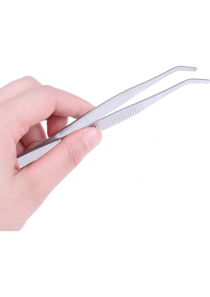 25CM Tarzı Dirsekleme Cımbızı Statik Elektrikten Koruyucu El Aleti Net Kelepçe Aleti Paslanmaz Çelik Akvaryum Temizleme Aracı (Yurt Dışından)