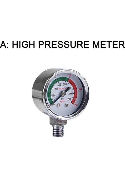 D Stili Zrdr Akvaryum Co2 Aksesuarları Basınç Göstergesi, Yüksek Basınç ve Düşük Basınç Göstergesi Co2 Regülatörü Jeneratör Aksesuarları Için (Yurt Dışından) fırsatları