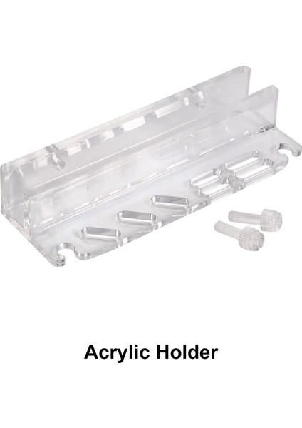 Plastik Tutucu Stili Akvaryum Aquascape Bitki Aracı Paslanmaz Çelik Penset Spatula Yosun Temizleyici Depolama Rafı Balık Tankı Temizlik Aksesuarı (Yurt Dışından)