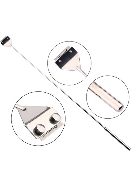 B Tarzı Akvaryum Yosun Temizleyici Bıçak Paslanmaz Çelik Uzun Saplı Balık Tankı Sucul Bitki Ot Temizleme Çoklu Aracı (Yurt Dışından) indirimleri