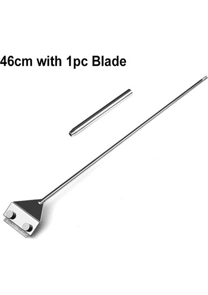 Bir Stil Akvaryum Yosun Temizleyici Bıçak Paslanmaz Çelik Uzun Saplı Balık Tankı Sucul Bitki Ot Temizleme Çoklu Aracı (Yurt Dışından)