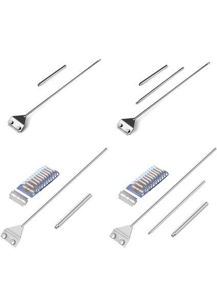 Bir Stil Akvaryum Yosun Temizleyici Bıçak Paslanmaz Çelik Uzun Saplı Balık Tankı Sucul Bitki Ot Temizleme Çoklu Aracı (Yurt Dışından) modelleri