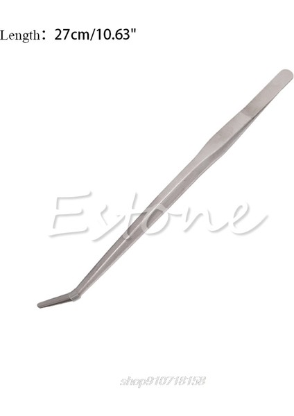 Düz Kafa Stili 38CM Akvaryum Canlı Tank Eğri Bitki Uzun Maşa Paslanmaz Çelik Cımbız cm A Dropship (Yurt Dışından) modelleri