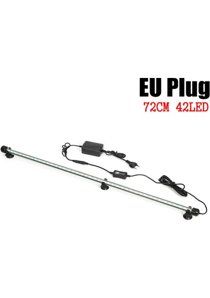 72CM Tarzı cm Akvaryum Işık Bitki Lambası 220V Rgb LED Akvaryum Balık Tankı Işık Bluetooth Uygulama Kontrolü Sualtı Balık Lambası (Yurt Dışından)