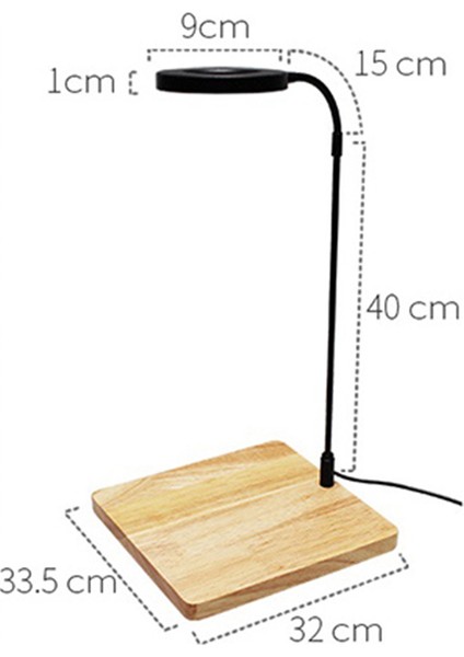 Açık Sarı Stil Akvaryum Işığı USB Balık Tankı Spot Işıklı Mini Peyzaj Su Ürünleri Işık ile Ahşap Dekorasyon Lambası Aydınlatma Klip Lamba 5W (Yurt Dışından)