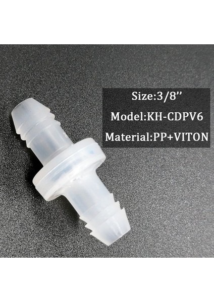 Kh-Cdpv6 Stili Pp Plastik Kontrol Valfı Geri Akışı Önleyen Akvaryum Hava ve Sıvı Non-Return Valf - (Yurt Dışından)