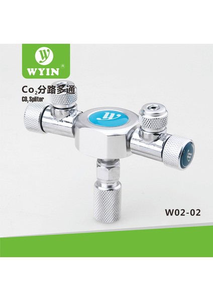 W0202 Stili Zrdr Wyın Akvaryum Çok Yollu Co2 Bölücü Dağıtıcı Iğne Valf Paslanmaz Çelik Kontrol Valf Balon Sayacı Regülatör (Yurt Dışından) fırsatları