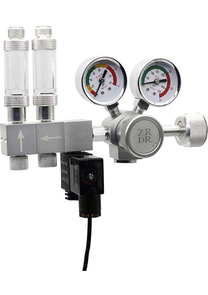 Co2 Şant Stili 100-240V-CGA320 Akvaryum Co2 Regülatörü Co2 Basınç Düşürücü Valf Balon Metre Solenoid Valf Co2 Kontrol Bipolar Basınç Düzenleyici (Yurt Dışından) indirimleri
