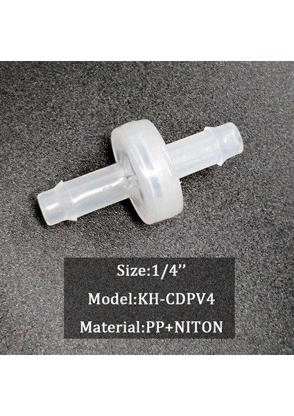 Kh-Cdpv4 Stili Pp Plastik Kontrol Valfı Geri Akışı Önleyen Akvaryum Hava ve Sıvı Non-Return Valf - (Yurt Dışından)