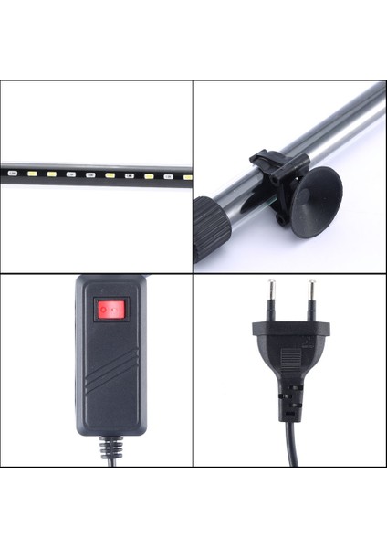 9 Stili Yazın Akvaryum LED Balık Tankı Lambası Su Geçirmez Işık Akvaryum Dekoratif Yüksek Frekanslı Cam Daldırma Lambası Bitki Büyüme Lambası cm (Yurt Dışından) indirimleri