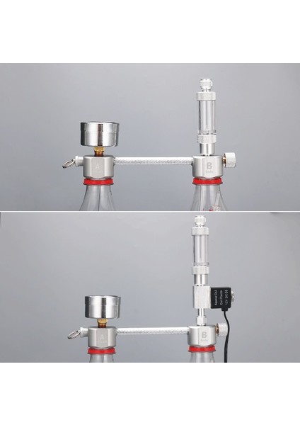 D00-01-A Stili Zrdr Wyin Akvaryum Co2 Jeneratör Sistemi Kendin Yap Kiti Solenoid Valf Basınç Hava Akış Ayarı Su Bitkisi Balık Co2 Valf Difüzörü (Yurt Dışından)